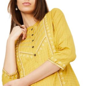 Max Cotton Women's Regular A-Line Flared Kurta